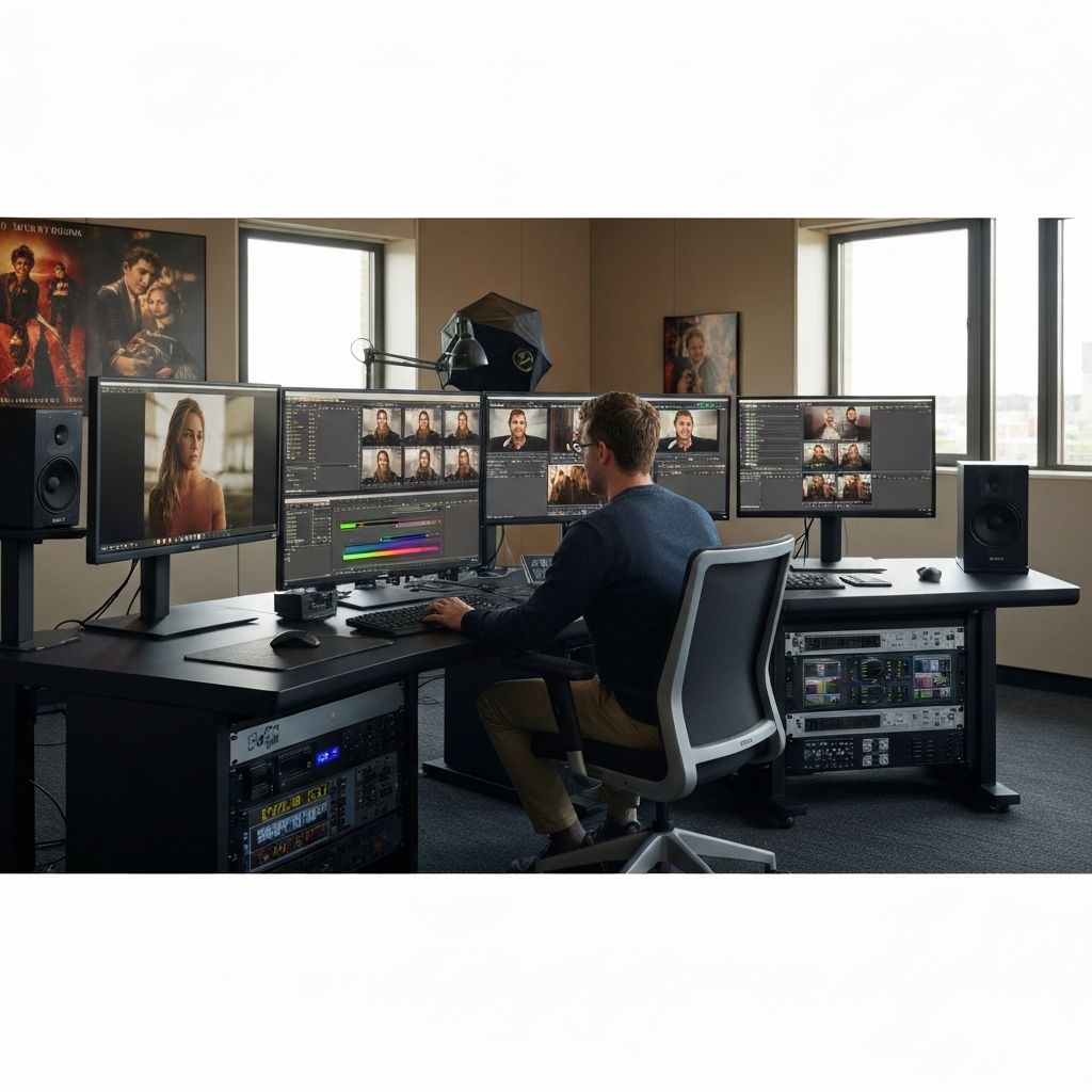 Editing studio