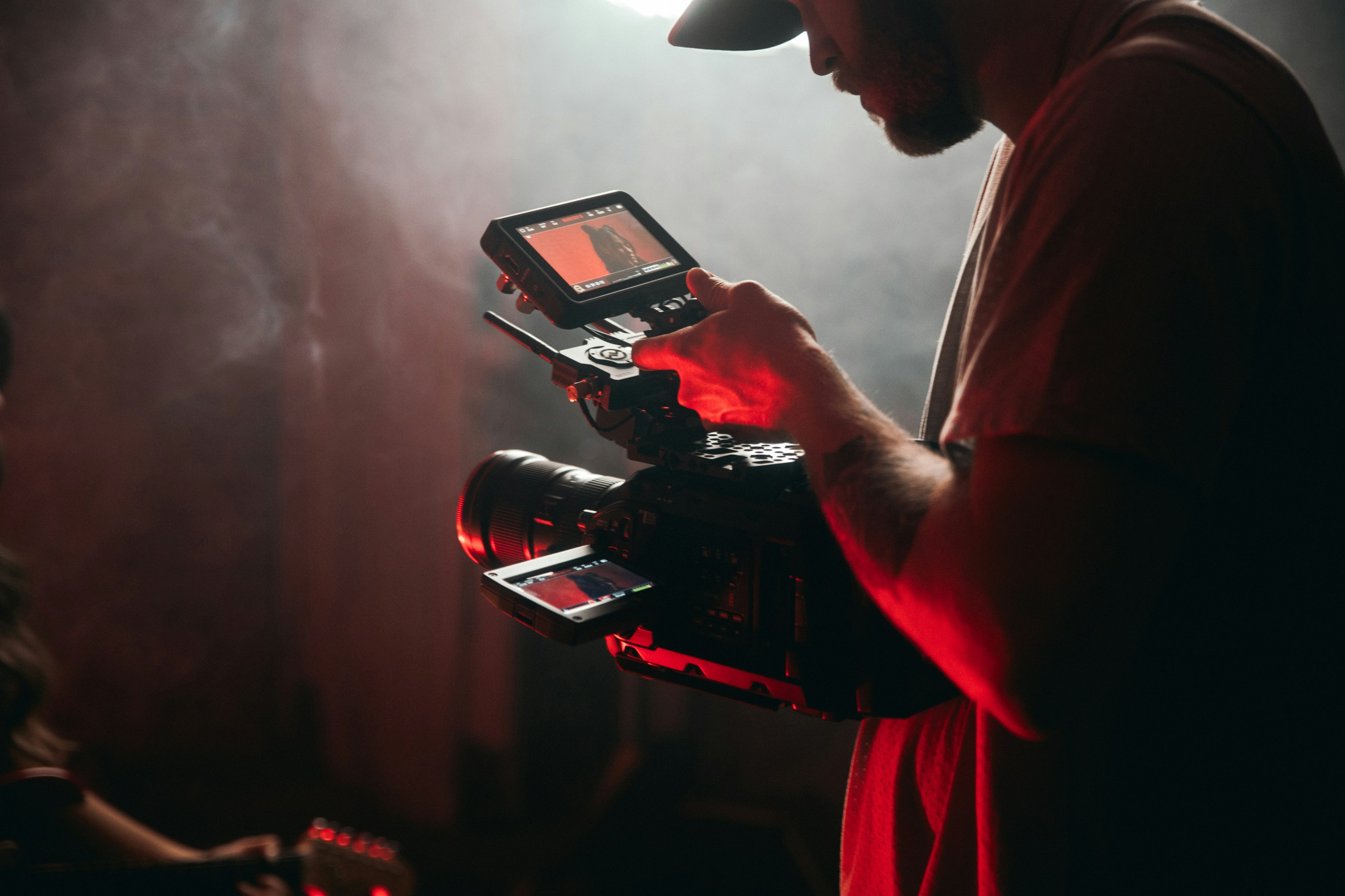 Experienced videographer with professional cinema equipment